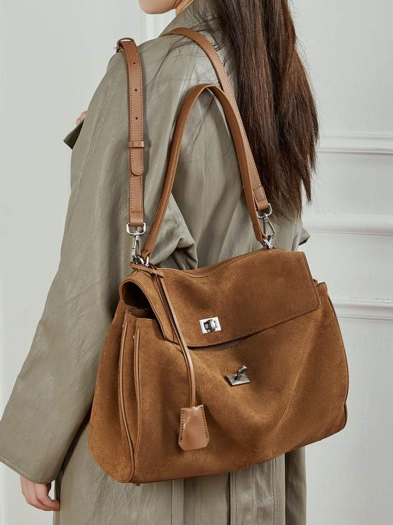 Premium leather tote bag